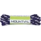 Шнурки для трекінгового взуття Mountval Laces 90 Синій/Бежевий, Довжина шнурівок, см: 90, Колір шнурівок: Синій/Бежевий, Тип шнурівок: Круглі 4 мм