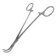 Затискач кровоспинний зігнутий Surgiwelomed Baby-Adson. Довжина 18 см, р.ч. 45 мм