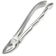 Щипці для видалення премолярів верхньої щелепи №7. Довжина 16,5 см, ширина 5 мм