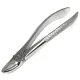 Щипцы для удаления молочных моляров верхней челюсти №39. Длина 15 см, ширина 5 мм.