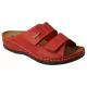 Шльопанці жіночі діабетичні INBLU 158D105 червоні, Колір: Червоний, Розмір жіночого взуття: 40