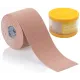 Кинезио тейп Qmed Kinesio Tape, бежевый, Цвет: Бежевый